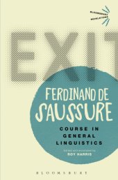 book Course in General Linguistics