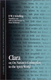 book Clara, or, On nature's connection to the spirit world