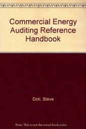 book Commercial energy auditing reference handbook