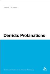 book Derrida: Profanations