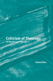 book Criticism of theology : on Marxism and theology III