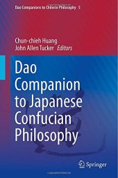 book Dao companion to Japanese Confucian philosophy