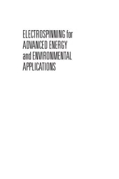 book Electrospinning for advanced energy and environmental applications