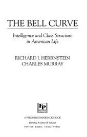 book The bell curve : intelligence and class structure in American life