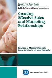 book Creating effective sales and marketing relationships