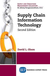 book Supply Chain Information Technology, Second Editio