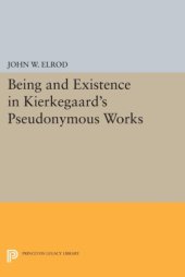 book Being and existence in Kierkegaard's pseudonymous works