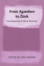 book From Agamben to Žižek : contemporary critical theorists