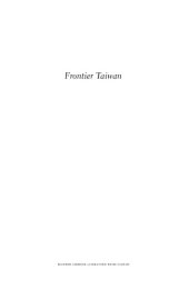 book Frontier Taiwan : an anthology of modern Chinese poetry