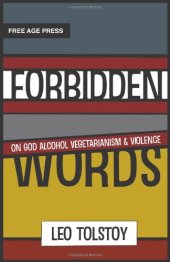 book Forbidden words : on God, alcohol, vegetarianism, and violence