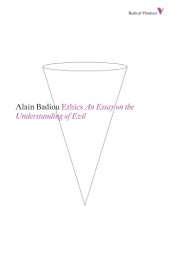 book Ethics : an essay on the understanding of evil