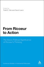 book From Ricoeur to action : the socio-political significance of Ricoeur's thinking