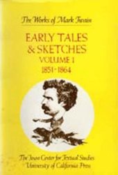 book Early Tales & Sketches: 1851-1864  (Volume 1)