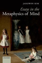 book Essays in the metaphysics of mind