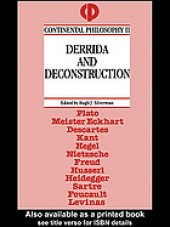 book Derrida and Deconstruction