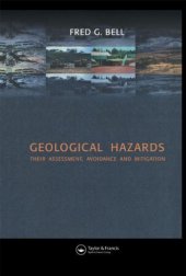 book Geological hazards : their assessment, avoidance, and mitigation