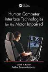 book Human-computer interface technologies for the motor impaired