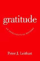 book Gratitude : an Intellectual History