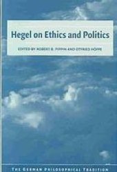 book Hegel on Ethics and Politics