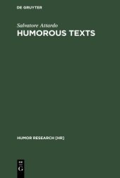 book Humorous texts : a semantic and pragmatic analysis