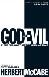 book God and Evil: In the Theology of St Thomas Aquinas