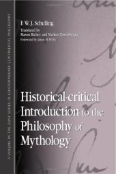 book Historical-critical introduction to the philosophy of mythology