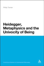 book Heidegger, metaphysics and the univocity of being