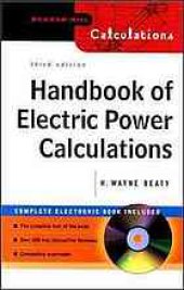 book Handbook of electric power calculations