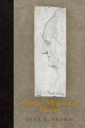 book Goethe's allegories of identity