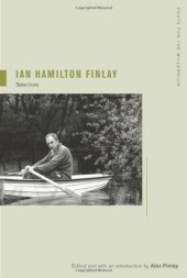 book Ian Hamilton Finlay : selections