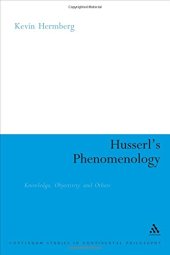 book Husserl's phenomenology : knowledge, objectivity and others