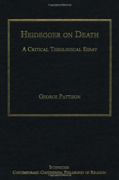 book Heidegger on Death: A Critical Theological Essay