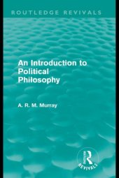 book An Introduction to Political Philosophy