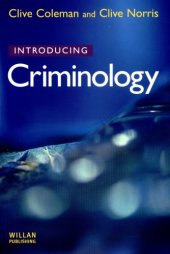 book Introducing criminology