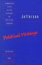 book Thomas Jefferson, political writings