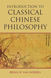 book Introduction to classical Chinese philosophy