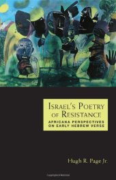 book Israel's poetry of resistance : Africana perspectives on early Hebrew verse