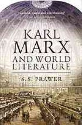 book Karl Marx and world literature