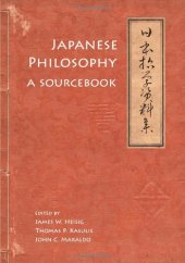 book Japanese philosophy : a sourcebook