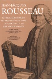 book Letter to Beaumont, Letters Written from the Mountain, and Related Writings