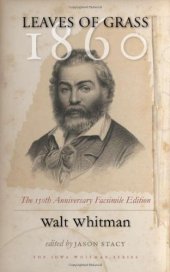 book Leaves of grass, 1860 : the 150th anniversary facsimile edition