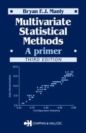 book Multivariate Statistical Methods : A Primer, Third Edition