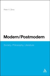 book Modern/postmodern : society, philosophy, literature