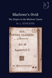 book Marlowe's Ovid: The Elegies in the Marlowe Canon