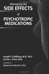 book Managing the side effects of psychotropic medications