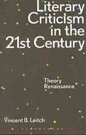 book Literary criticism in the 21st century : theory renaissance