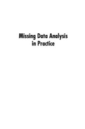 book Missing data analysis in practice