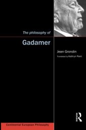 book The philosophy of Gadamer