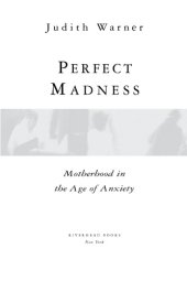 book Perfect madness : motherhood in the age of anxiety