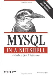 book MySQL in a nutshell : Includes index